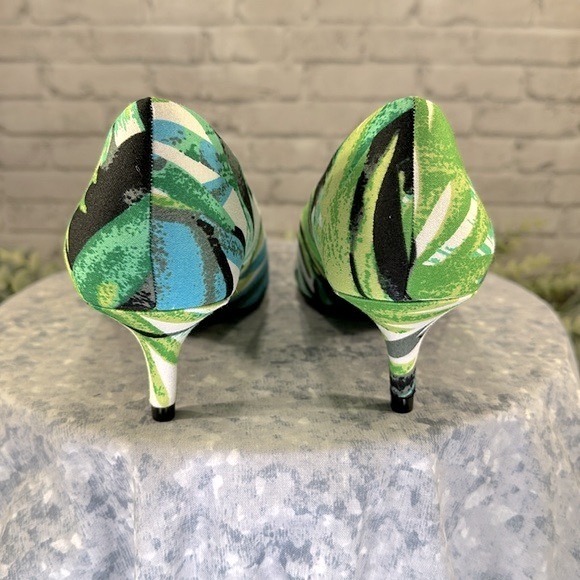 Lifestride Soft System “Pretty” Tropical Print Pointed Toe Low Heel WMS 7.5M✨EUC - Picture 6 of 9